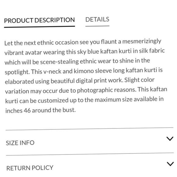 Silk Kaftan Kimono Made in India Free size up to XL beautiful !, - Picture 8 of 10